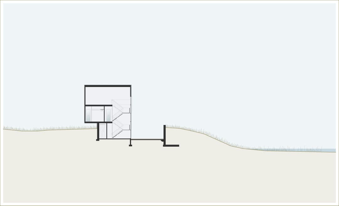 Jackfish Cabin sections.