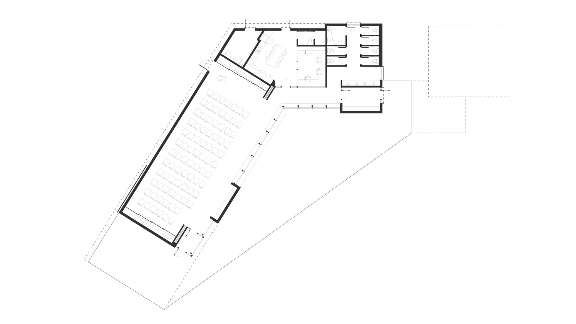 Leighton Art Centre plan.