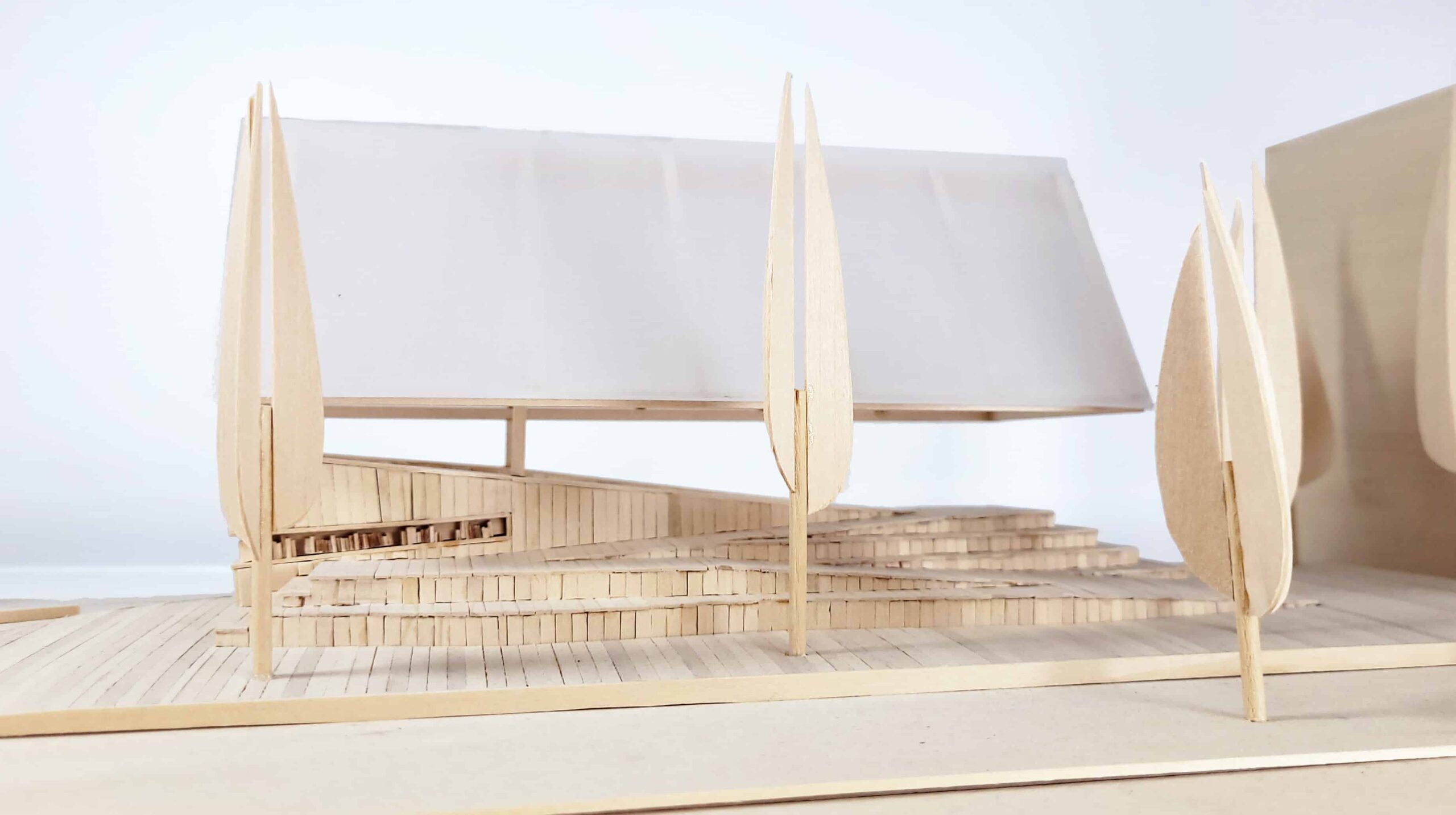 Lot 43 architectural model.